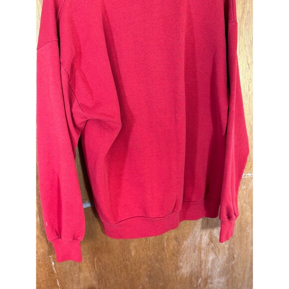 Vintage Indiana University IU Hoosiers Jerzees Crewneck Sweater XL USA - Picture 9 of 9